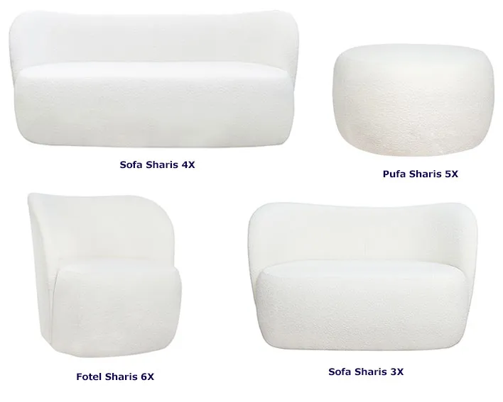 Sofa tapicerowana do salonu 2-osobowa Tassimo 3X