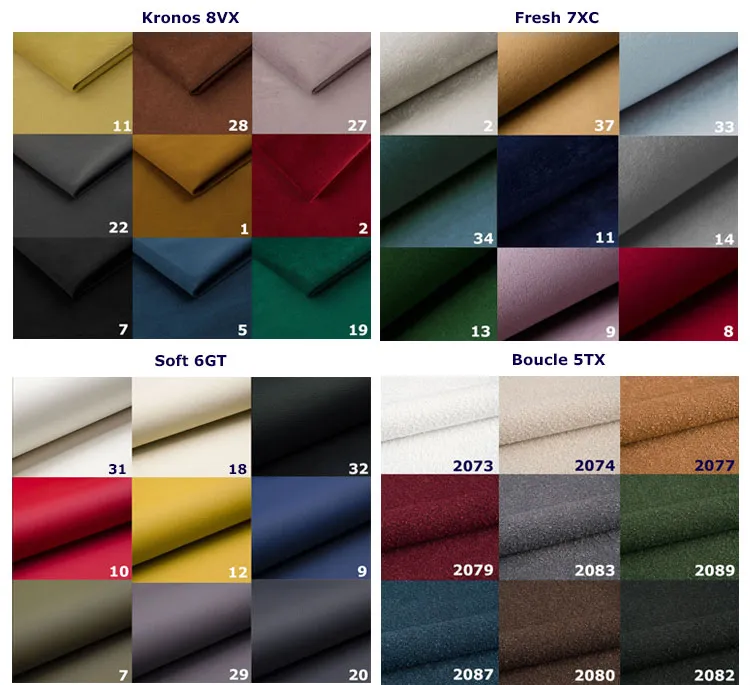 Nowoczesna miękka sofa do salonu Tassimo 4X