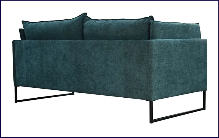 Loftowa sofa do salonu z poduszkami Nevilo 3X