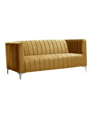 Pikowana sofa welurowa Romes 3X - 9 kolorów w sklepie aosom.live