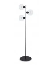 Loftowa lampa stojąca ze szklanymi kloszami - S839-Berry w sklepie aosom.live