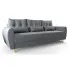 Popielata sofa rozkładana - Sinsiew 3X