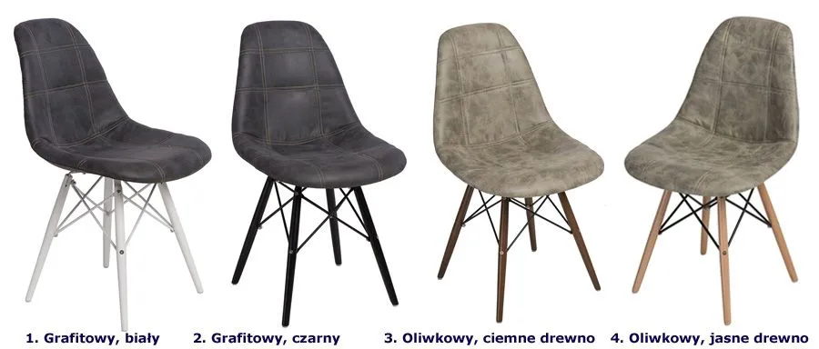 Designerski fotel Hybris - pikowany