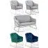 Szczegółowe zdjęcie nr 4 produktu Sofa dwuosobowa Morra 4X - popielata