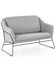 Sofa dwuosobowa Morra 4X - popielata w sklepie aosom.live