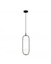 Nowoczesna czarna lampa wisząca - K142-Axio w sklepie aosom.live