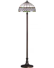 Witrażowa lampa podłogowa retro - S1000-Awinion w sklepie aosom.live