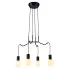 Czarna wisząca lampa loftowa - K147-Expan