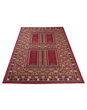 Bordowy dywan vintage - Relva w sklepie aosom.live