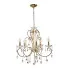 Złota lampa wisząca w stylu glamour - K162-Ekson