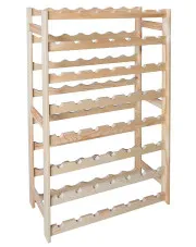 Wysoki drewniany regał na wino - Onrero 4X w sklepie aosom.live