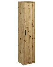 Wysoki regał zamykany z drzwiczkami dąb artisan - Okles w sklepie aosom.live