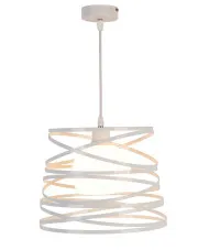 Nowoczesna biała lampa wisząca - T004- Masha w sklepie aosom.live