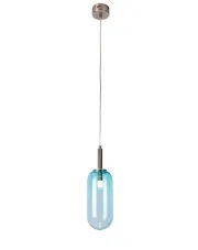 Niebieska cylindryczna lampa wisząca LED - V013-Renu w sklepie aosom.live