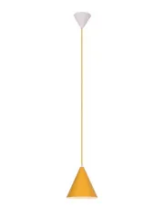 Żółta lampa wisząca stożek - V014-Brio w sklepie aosom.live