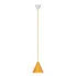 Żółta lampa wisząca stożek - V014-Brio