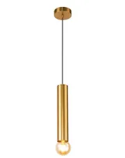 Lampa wisząca w kolorze mosiądzu oprawa 30 cm - V025-Inclino w sklepie aosom.live
