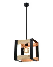Industrialna lampa wisząca - T024 - Kavo w sklepie aosom.live