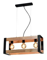 Lampa wisząca nad stół w stylui loft - W023 - Kavo w sklepie aosom.live