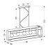 Lampa wiszaca T022 Werik wymiary