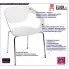 Fotografia Białe krzesło muszelka - Lofas z kategorii Krzesła