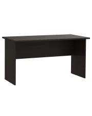 Minimalistyczne brązowe biurko do pracy wenge - Paxa w sklepie aosom.live
