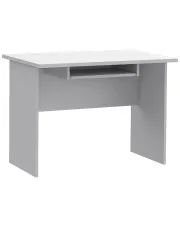 Białe minimalistyczne biurko do komputera 100 cm - Madris w sklepie aosom.live
