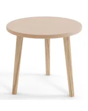 Okrągły skandynawski stolik do salonu macchiato - Geza 3X w sklepie aosom.live