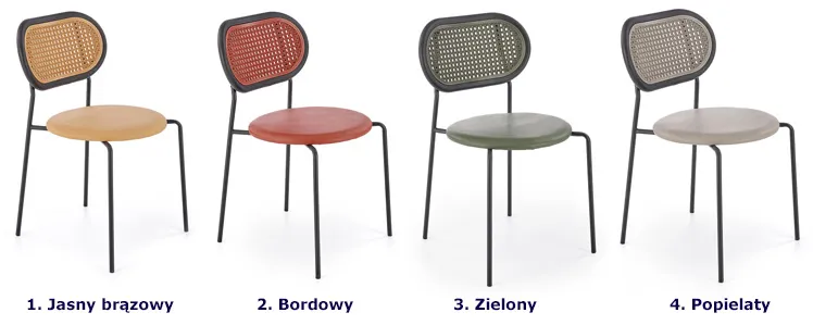 Kolory krzesła Madesa