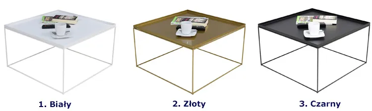 Stolik kawowy Gondiko 3X kolory