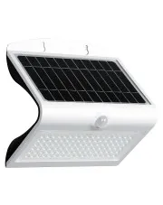 Nowoczesny biały kinkiet solarny zewnętrzny - N25-Azok 6.8W w sklepie aosom.live