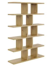 Minimalistyczny regał wiszący lub stojący dąb artisan - Adelo w sklepie aosom.live