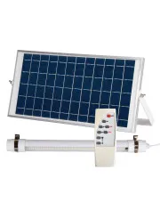 Lampa solarna w kształcie świetlówki z pilotem - N31-Zifo w sklepie aosom.live