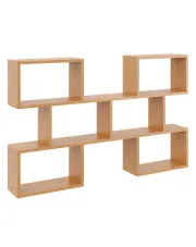 Skandynawska półka ścienna w kolorze olchy - Zoix w sklepie aosom.live
