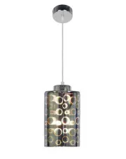 Chromowana pojedyncza lampa wisząca - V061-Levira w sklepie aosom.live