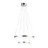 Podwójna modernistyczna lampa chrom - V082-Interis