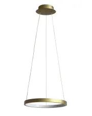 Złota nowoczesna lampa wisząca ze zmienną wysokością - V081-Interis w sklepie aosom.live
