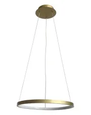 Złota lampa wisząca w kształcie ringu 40 cm - V083-Interis w sklepie aosom.live