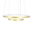 Złota potrójna lampa V082-Monati