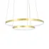 Złota potrójna lampa wisząca V082-Monati