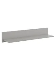 Szara minimalistyczna półka na ścianę - Lava w sklepie aosom.live
