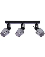 Czarna lampa sufitowa trzypunktowa w stylu loft - Z054-Harno w sklepie aosom.live