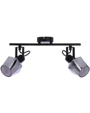 Lampa sufitowa dwupunktowa na listwie w stylu loft - Z053-Harno w sklepie aosom.live