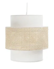 Lampa wisząca boho z rattanowym abażurem - A341-Kłod w sklepie aosom.live