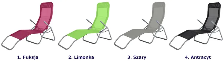Leżak ogrodowy Azro