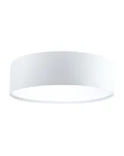 Biały minimalistyczny plafon welurowy - A361-Itex w sklepie aosom.live