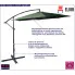 Zielony parasol ogrodowy Reston