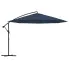 Ciemnoniebieski parasol ogrodowy z aluminiowym słupkiem - Westi
