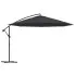 Czarny parasol ogrodowy Solace