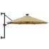 Parasol ścienny Shade kolor taupe